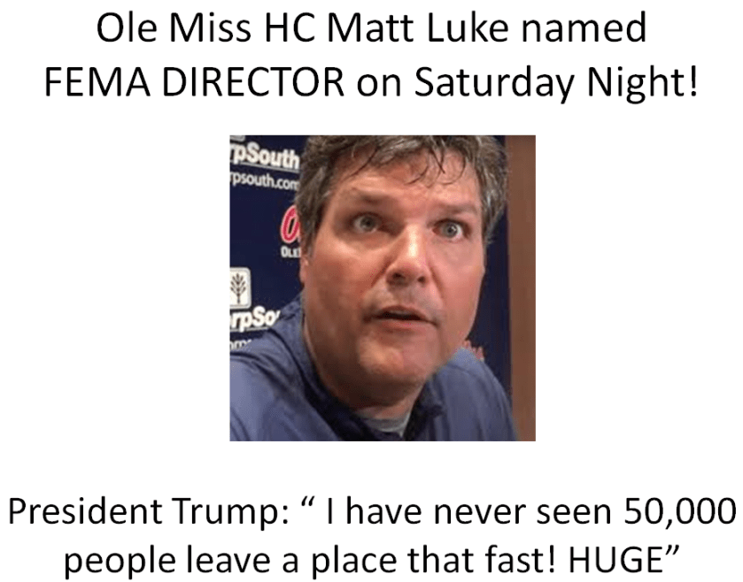 Matt Luke FEMA 1