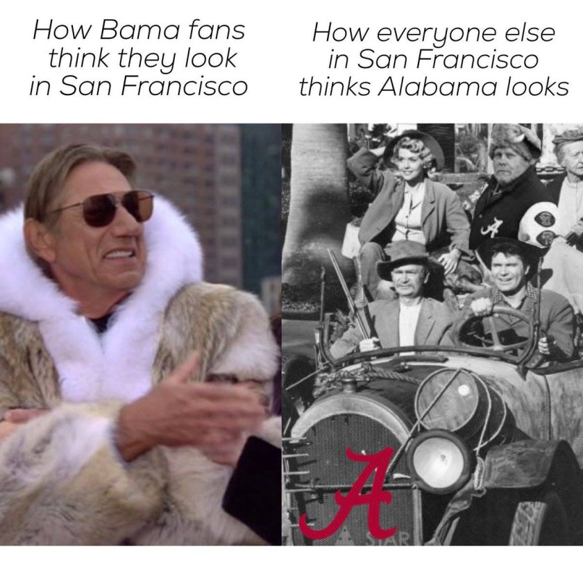 bama fans in sf